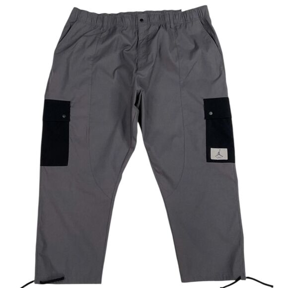 Jordan Flight Cargo Pants Womens 3X Loose Fit Drawstring Pockets DD7006 - Picture 3 of 11